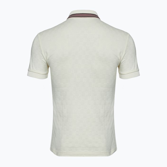 Férfi EA7 Emporio Armani Golf Pro Polo Pro Polo Check ezüst nyír póló 2