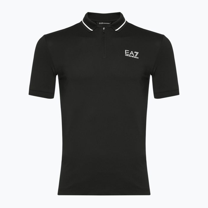 Férfi EA7 Emporio Armani Golf Pro Polo fekete póló