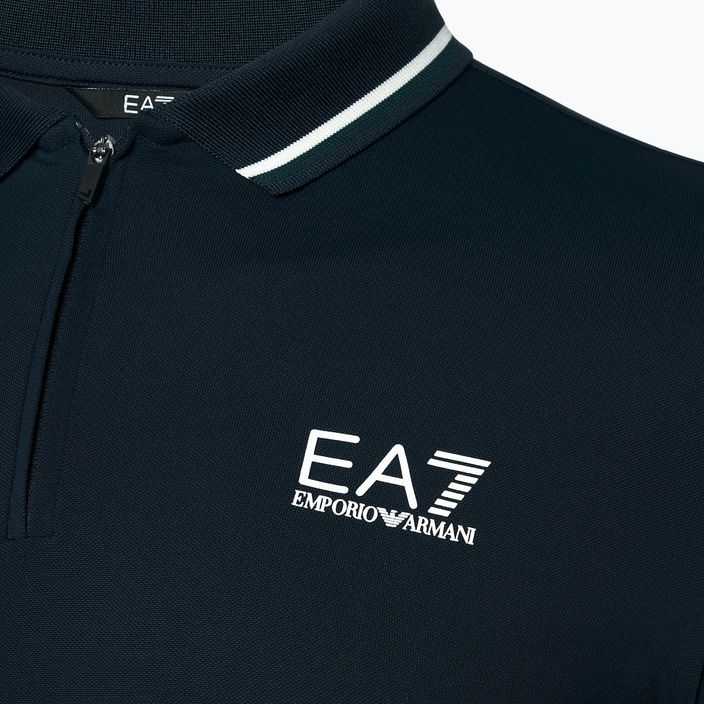 Férfi EA7 Emporio Armani Golf Pro Polo póló armani kék 3