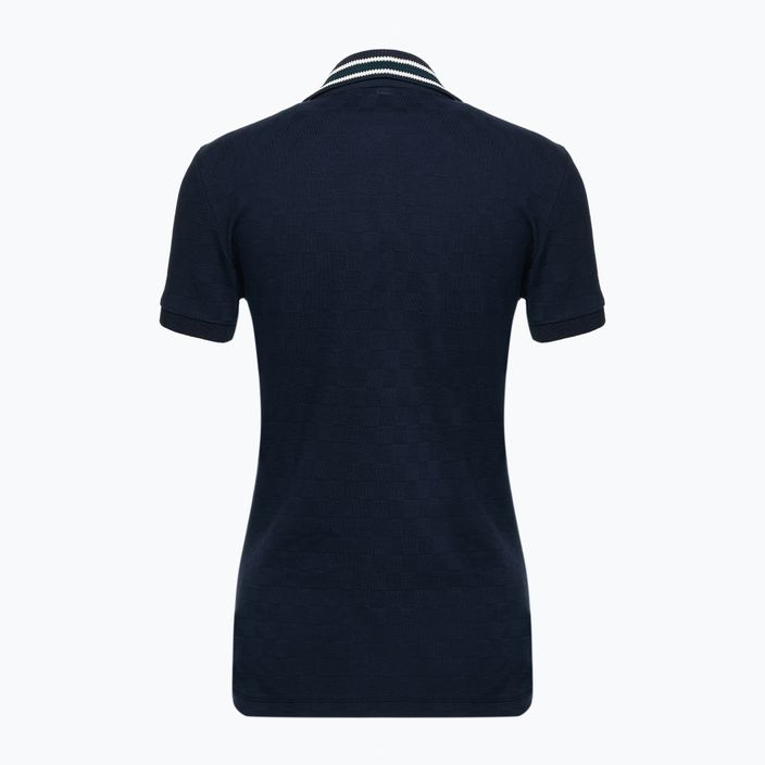 Női EA7 Emporio Armani Golf Pro Polo Polo Damier armani kék póló T-shirt 2