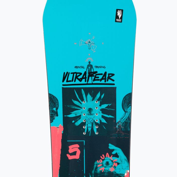 Férfi CAPiTA Ultrafear kék-piros snowboard 1211128 5