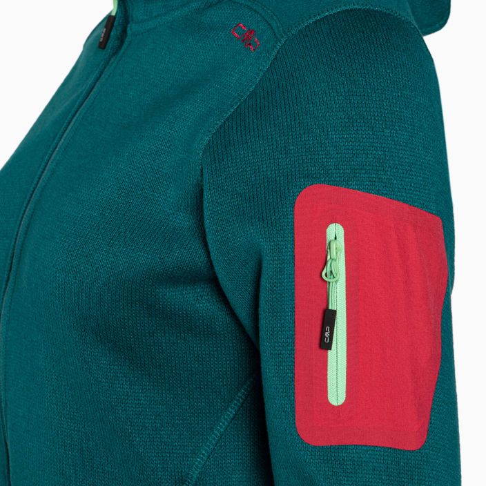 CMP Fix női fleece dzseki zöld 3H19826/12EG 3