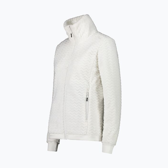 Női CMP fleece pulóver fehér 32P1956/A143 2