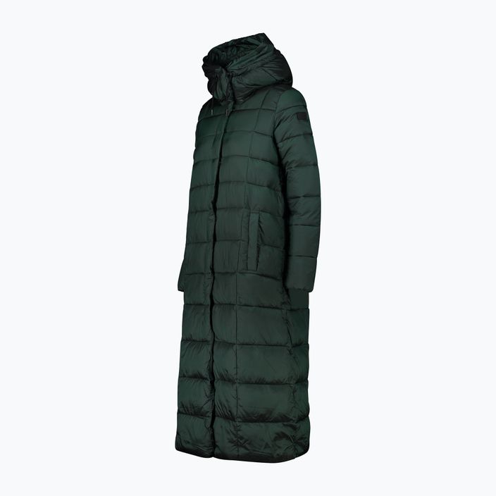 Női CMP Coat Fix Hood Down kabát Zöld 32K3136 9