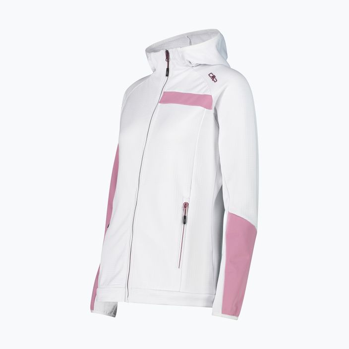 CMP női trekking pulóver fehér és rózsaszín 33G6126/A001 3