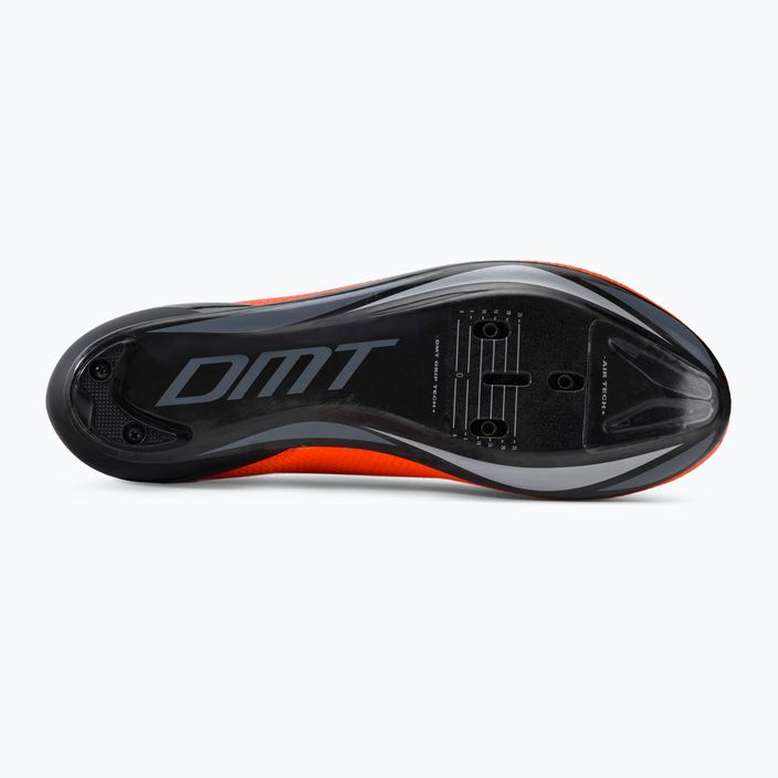 DMT KT1 narancssárga/fekete kerékpáros cipő M0010DMT20KT1 5