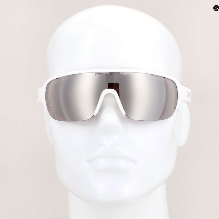 Kerékpáros szemüveg POC Do Half Blade hydrogen white/clarity road silver 8