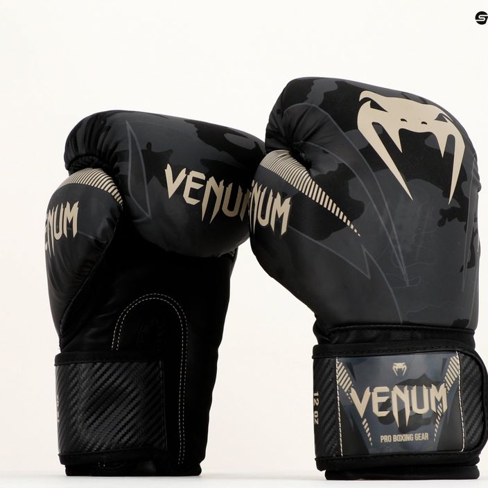 Venum Impact bokszkesztyű fekete-szürke VENUM-03284-497 12