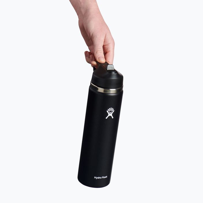 Hydro Flask Wide Flex Straw termikus palack 710 ml fekete W24BFS001 3