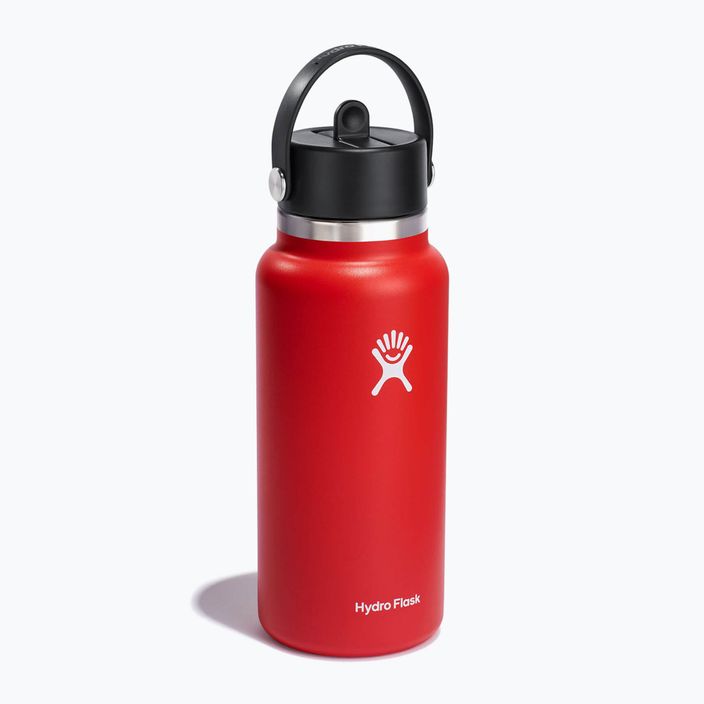 Hydro Flask Wide Flex Straw termikus palack 945 ml piros W32BFS612 2