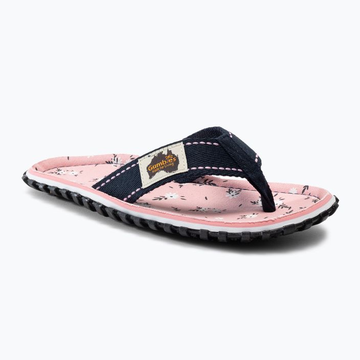 Női Gumbies Islander flip flop rózsaszín DITSY