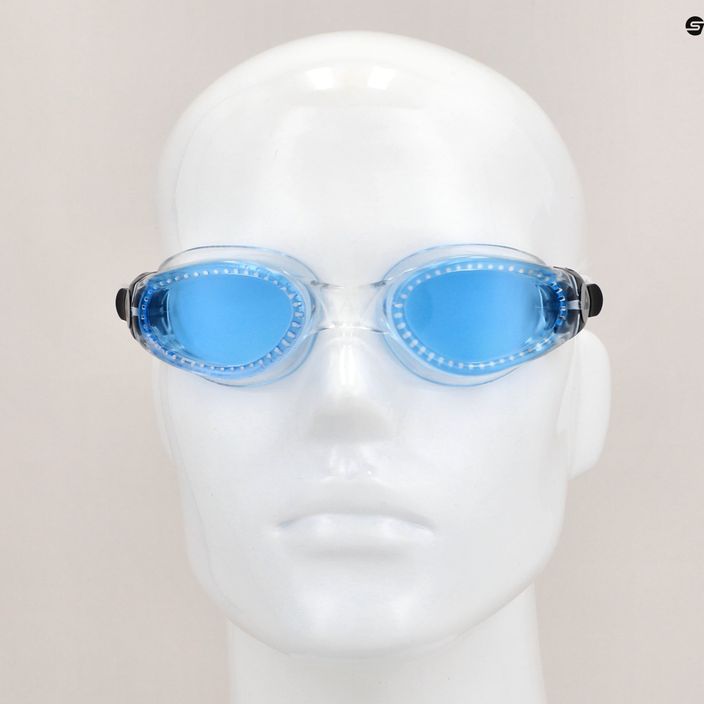 Aquasphere Kaiman átlátszó/átlátszó/kék úszószemüveg EP3180000LB 7
