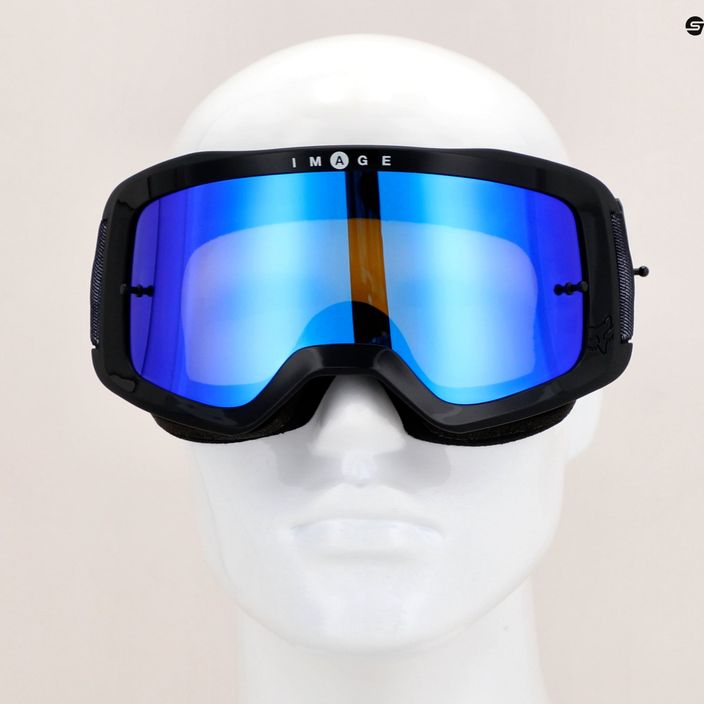 Kerékpáros szemüveg + üveg Fox Racing Fő Kozmik fekete / kék / füst 30426_013_OS 12