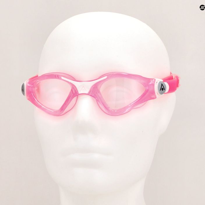 Aquasphere Kayenne rózsaszín / fehér / lencsék tiszta gyermek úszószemüveg EP3190209LC 7