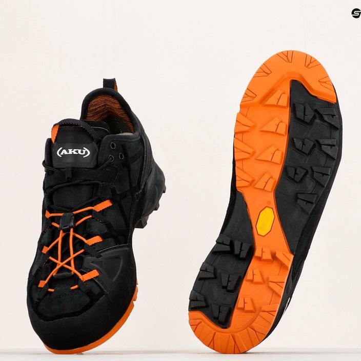 AKU Rock Dfs GTX férfi közelítő cipő fekete-narancs 722-108-7 13