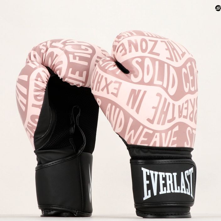 Everlast Spark rózsaszín/arany női bokszkesztyű EV2150 PNK/GLD 9