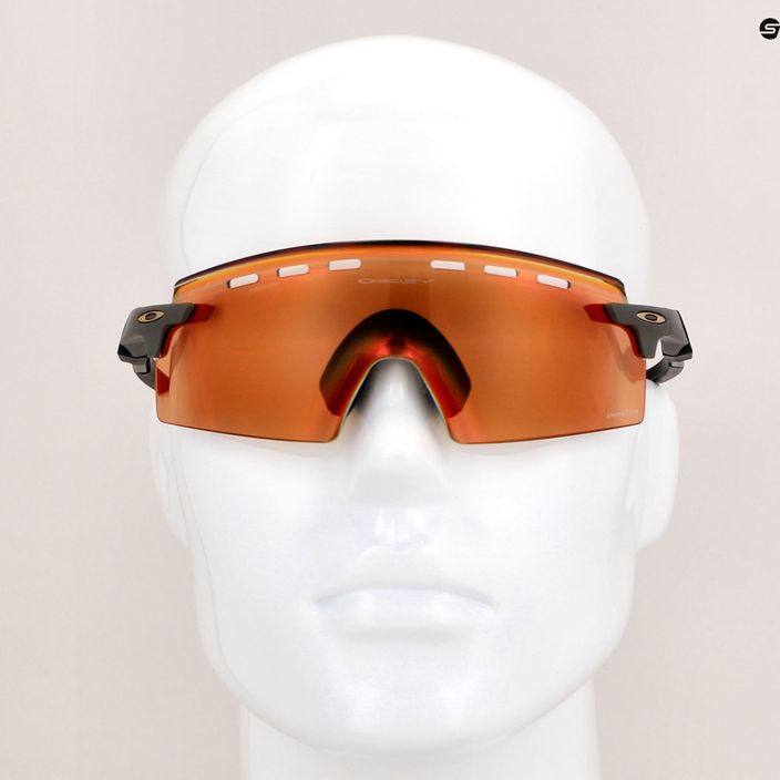 Oakley Encoder Strike Strike Vented matt onyx/prizm nyomvonal fáklya kerékpáros szemüveg 0OO9235 13