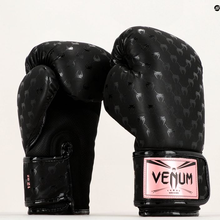 Venum Impact Monogram fekete-arany bokszkesztyű VENUM-04586-537 15