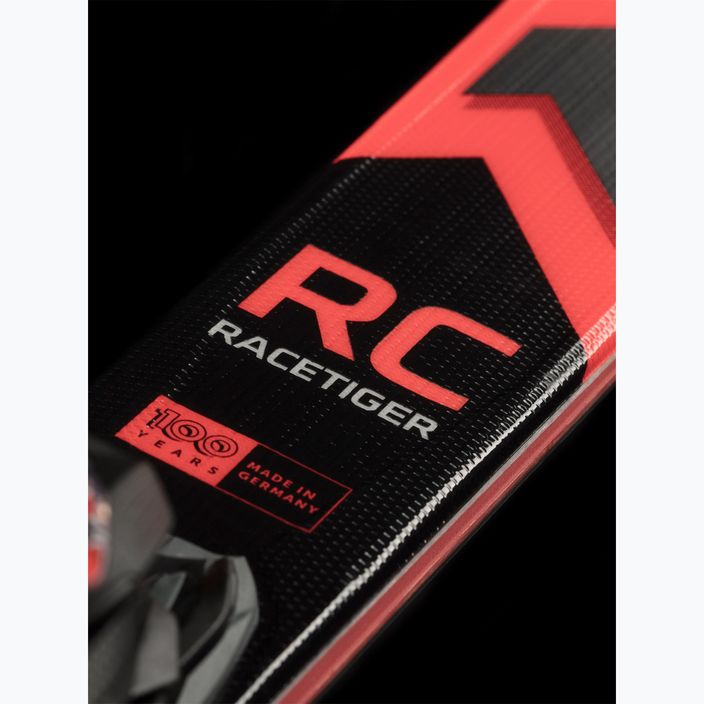 Völkl Racetiger RC Red + vMotion 10 GW piros/fekete lesiklás sílécek 8