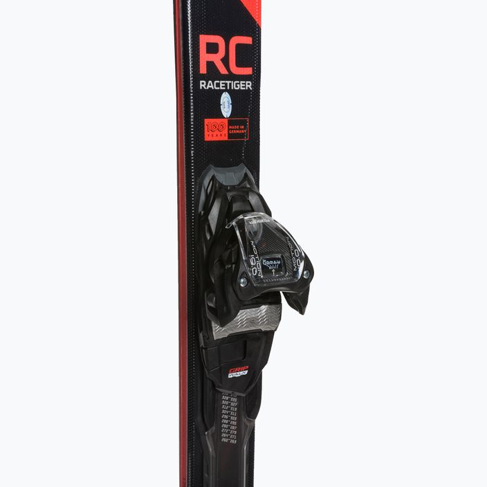 Völkl Racetiger RC Red + vMotion 10 GW piros/fekete lesiklás sílécek 5