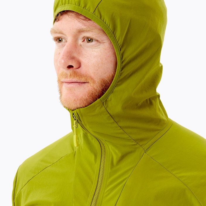 Rab Borealis férfi softshell dzseki zöld QWS-35 3