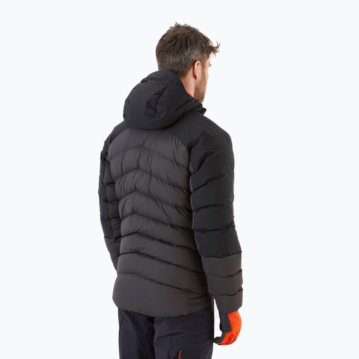 Férfi Rab Infinity Alpine pehelypaplan kabát fekete/antracit 2
