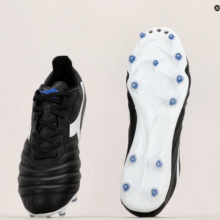 Férfi Diadora Brasil Elite 2 LT LP12 labdarúgó cipő fekete-fehér DD-101.179061-D0214-40 18
