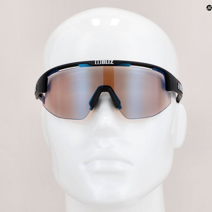 Bliz Matrix Nano Optics Photochromic S1-S3 matt fekete / barna kék multi 52104-13P kerékpáros szemüvegek 7