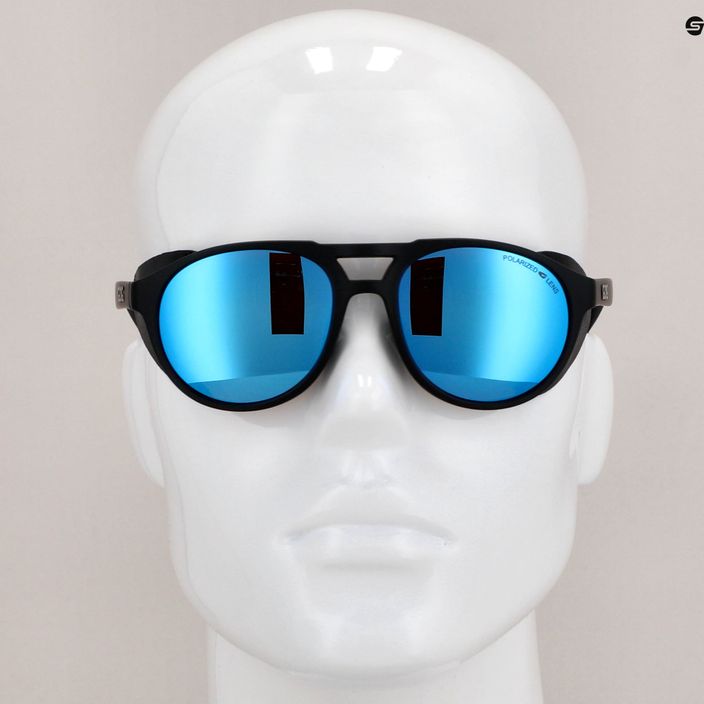 GOG Nanga matt fekete / polikromatikus fehér-kék napszemüveg E410-2P 10