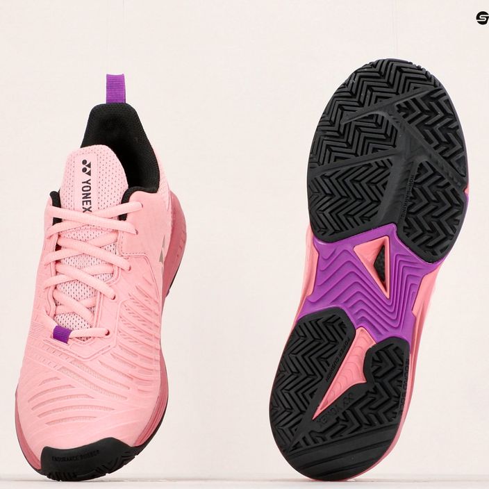 Női teniszcipő Yonex Sonicage 3 rózsaszín STFSON32PB40 17
