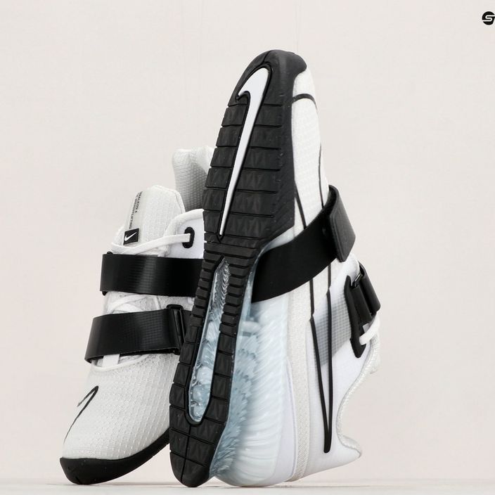 Nike Romaleos 4 fehér/fekete súlyemelő cipő 16