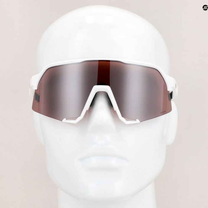 Kerékpáros szemüveg 100% S3 tükörlencse fehér STO-61034-404-02 8