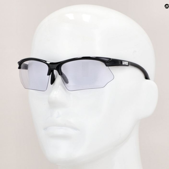 Kerékpáros szemüveg UVEX Sportstyle 802 V fekete S5308722201 7