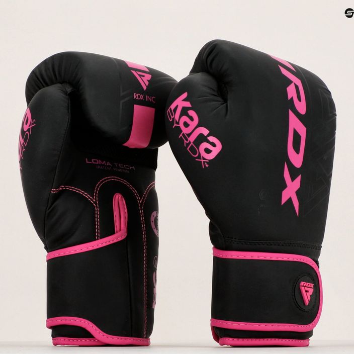RDX F6 fekete-rózsaszín bokszkesztyű BGR-F6MP 15