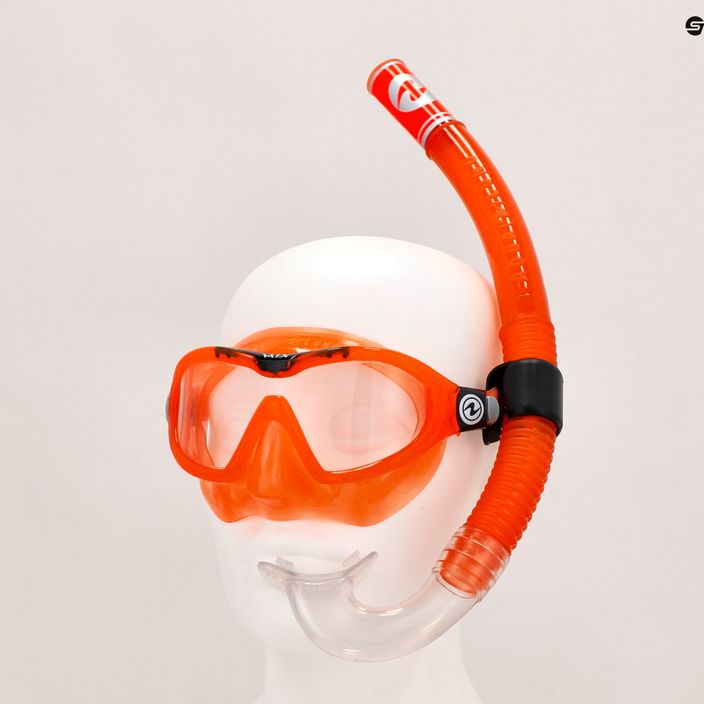 Aqualung Mix gyermek snorkel készlet maszk + snorkel narancssárga SC4250801S 12