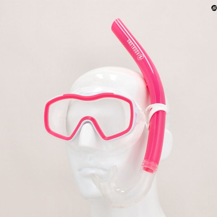 Aqualung Raccon gyermek snorkel készlet maszk + snorkel rózsaszín SC4000902 12