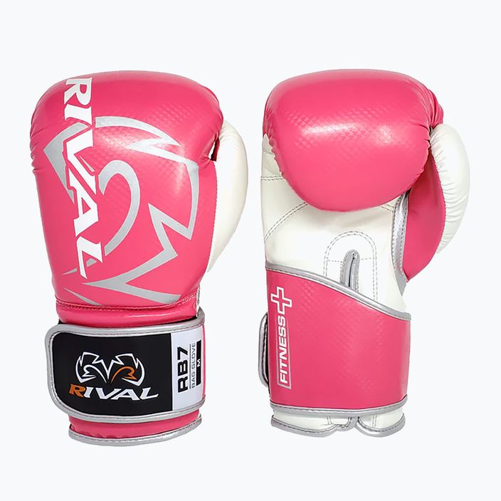 Rival Fitness Plus Bag rózsaszín/fehér bokszkesztyű 5