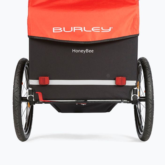 Burley Honey Bee piros kerékpár utánfutó 6