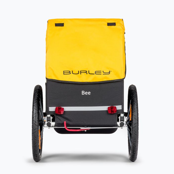 Burley Bee együléses kerékpár utánfutó sárga BU-946208 2