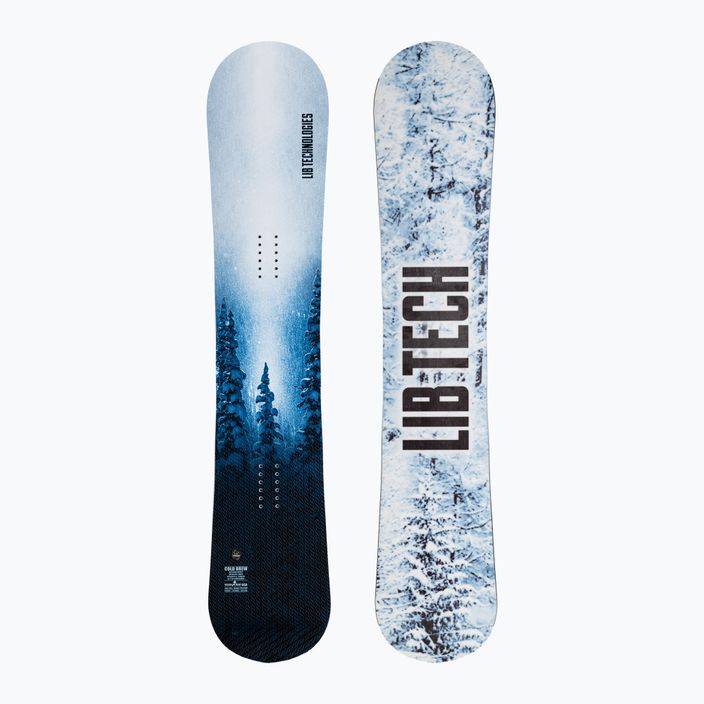 Lib Tech Cold Brew szürke-fekete snowboard 22SN028-NONE