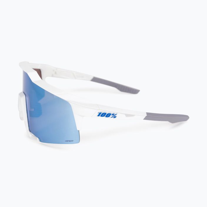 Kerékpáros szemüveg 100% Speedcraft Többrétegű tükörlencse fehér STO-61001-407-01 4