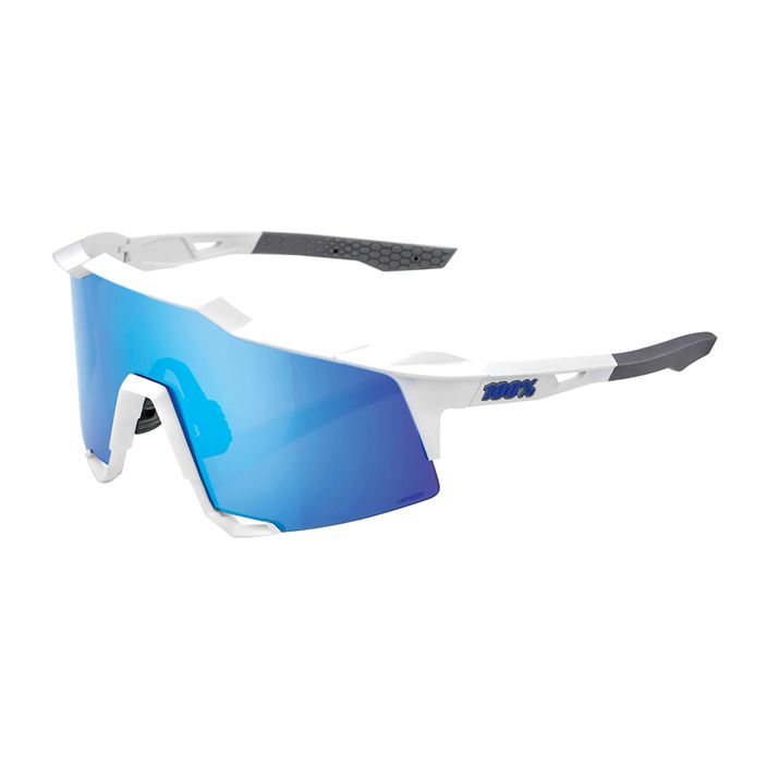 Kerékpáros szemüveg 100% Speedcraft Többrétegű tükörlencse fehér STO-61001-407-01 7