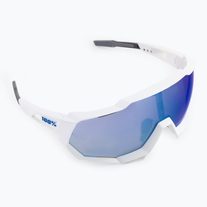Kerékpáros szemüveg 100% Speedtrap Többrétegű tükörlencse fehér STO-61023-407-01