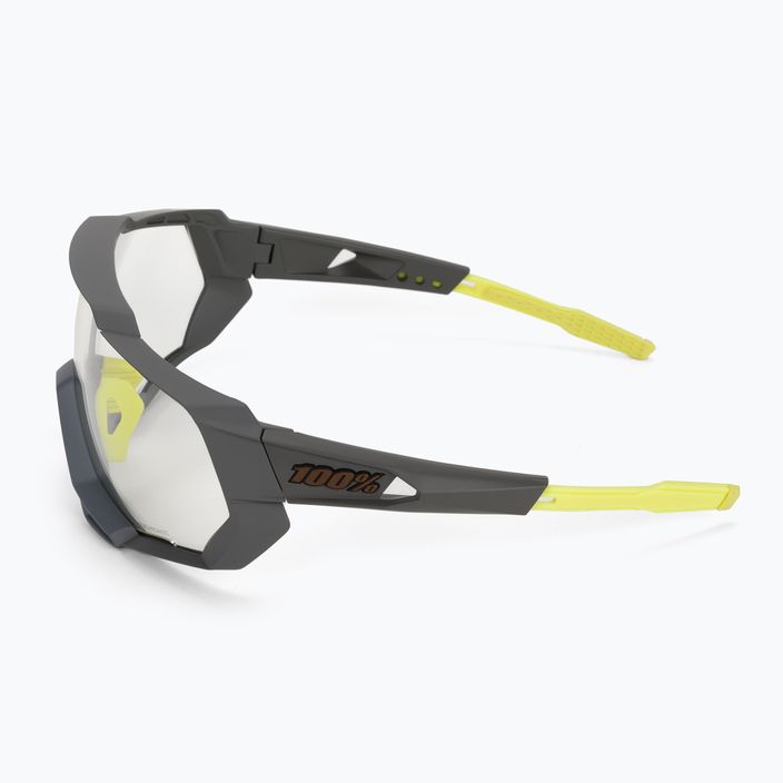 Kerékpáros szemüveg 100% Speedtrap fotokróm lencse Lt 16-76% fekete STO-61023-802-01 4