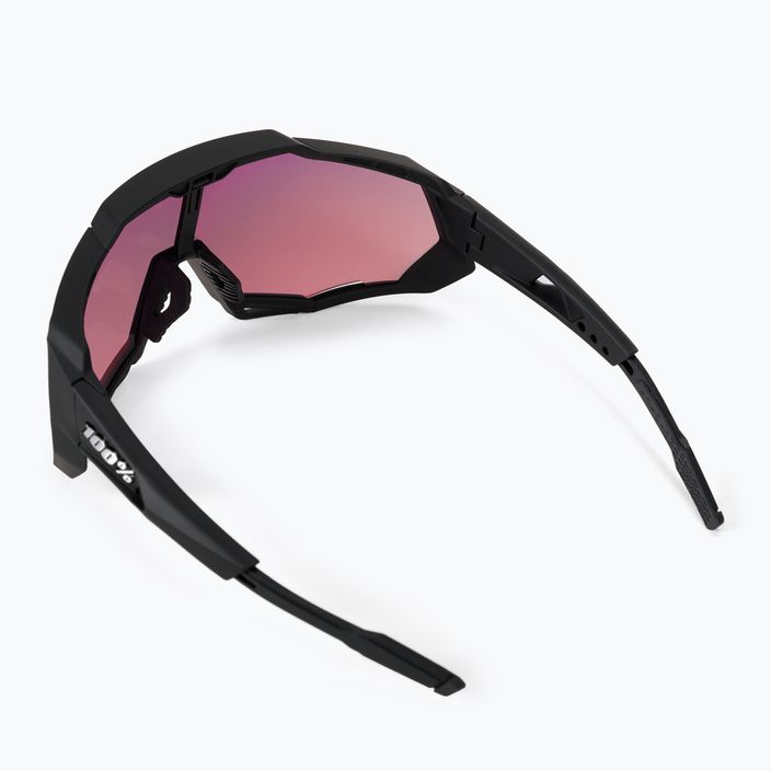 Kerékpáros szemüveg 100% Speedtrap többrétegű tükörlencse fekete STO-61023-412-01 2