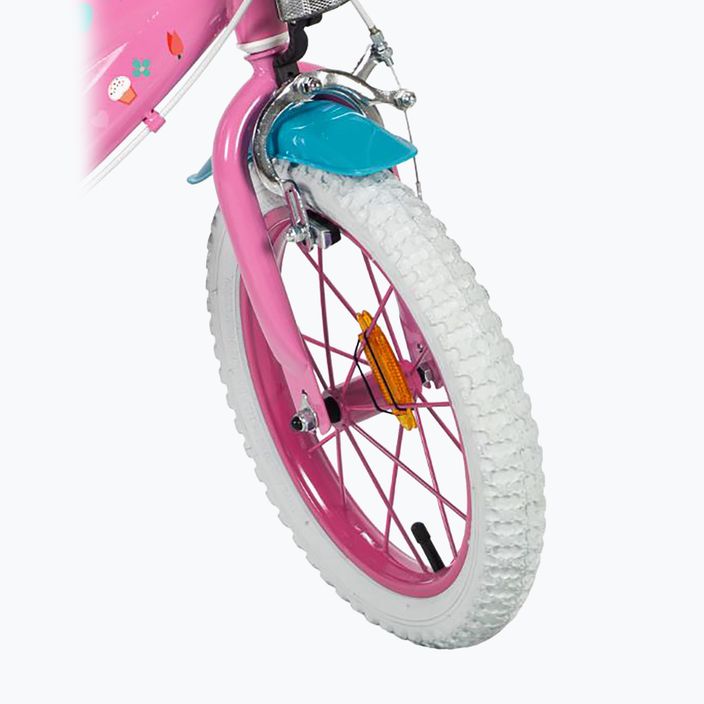 Toimsa 14" Peppa Pig gyermek kerékpár rózsaszín 1495 4