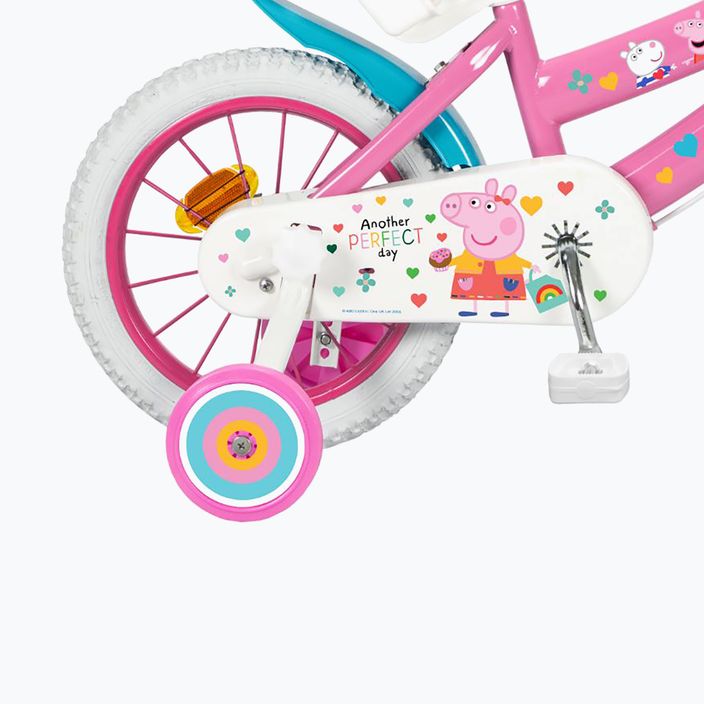 Toimsa 14" Peppa Pig gyermek kerékpár rózsaszín 1495 5