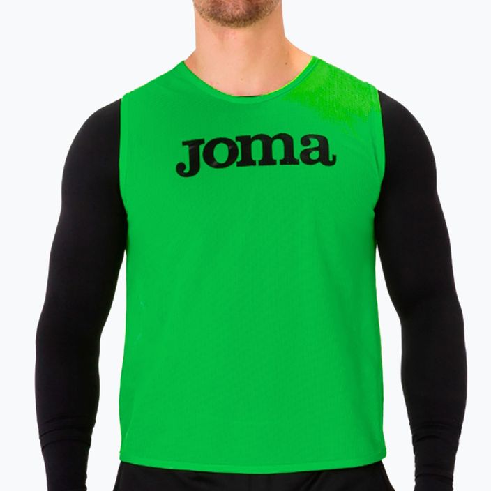 Joma Training Bib fluor zöld labdarúgó jelölő 2