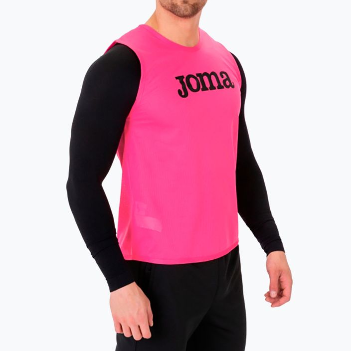 Joma Training Bib fluor rózsaszín labdarúgó jelölő 3