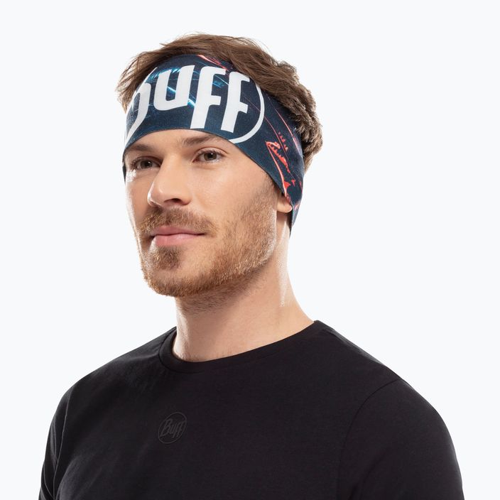 BUFF Coolnet UV széles Xcross színes fejpánt 125654.555.10.00 2